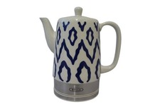 Bella Electric Kettle Tea Pot Blue Pattern