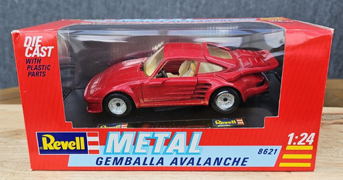 Vtg revell metal 8621 gemballa - 8621,