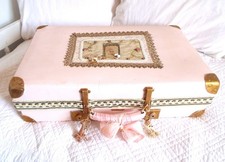 Vintage suitcase  trunk French