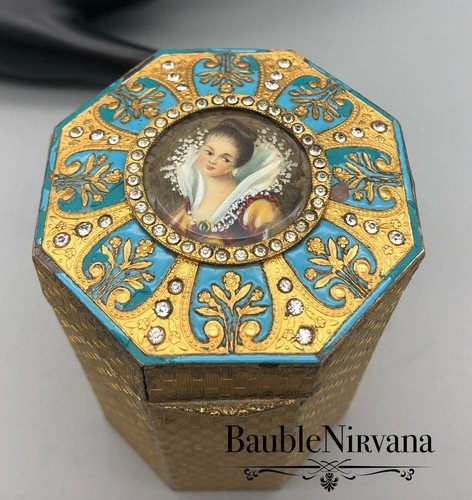 Antique italy gold gilt tall - italy,