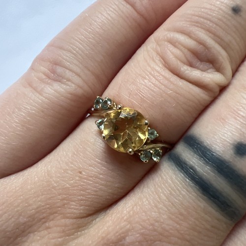 Citrine alexandrite gold - citrine,