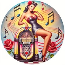 60's STYLE PIN UP GIRL - MUSIC