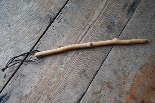 Vintage wooden wand - vintage,