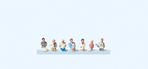 Preiser 79084 passengers - preiser,