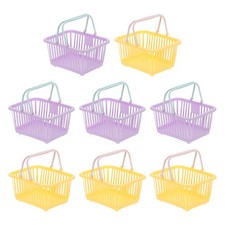 8pcs mini shopping baskets - 8pcs,