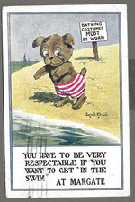 Vintage comic postcard 'You