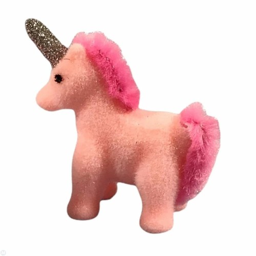 Miniature flocked pink - miniature,