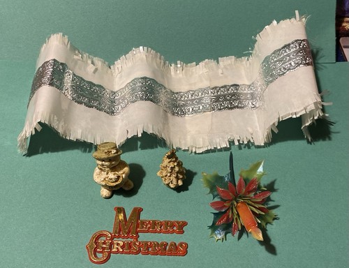 Vintage christmas cake - christmas,