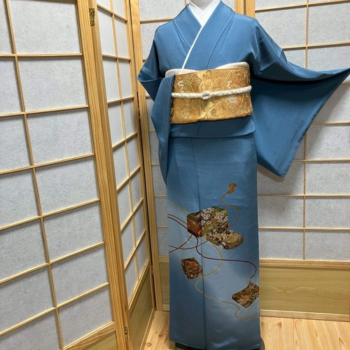 8459 japanese tomesode - japanese, kimono