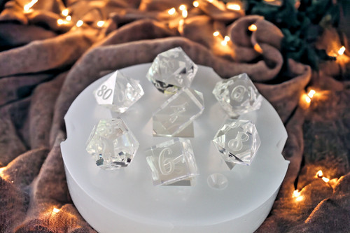 Handmade dnd dice set - handmade, 7-dice