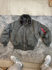 Alpha Ma1 Bomber Jacket XL Fur