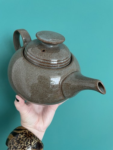 Denby greystone teapot grey - denby,