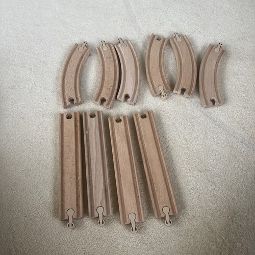 Wooden train tracks - set, x