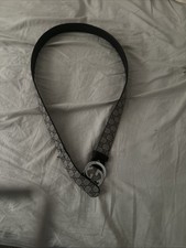 Gucci Men's Leather Belt Buckle