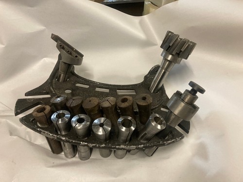 Bridgeport tool lot - r8, collets