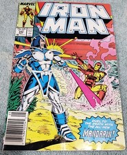 "IRON MAN" Issue # 242 (May, 1989) (Marvel Comics) f. THE MANDARIN