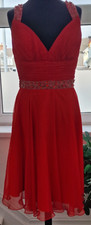 Gino Cerruti Red Chiffon Prom