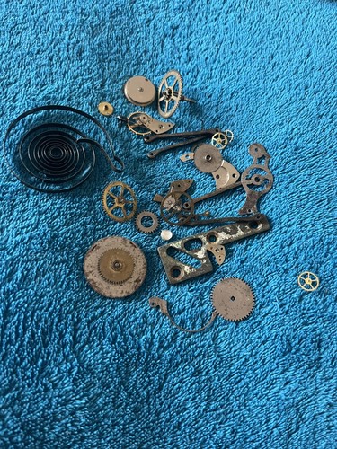 Vintage pocket watch parts - watch,