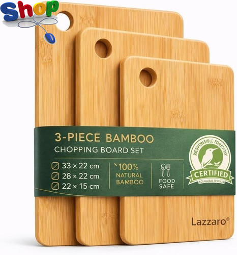 Lazzaro bamboo chopping - bamboo, board