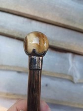 Antique Umbrella With Tigers Eye Ball