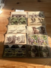 Vintage Stereoscope Cards x 10
