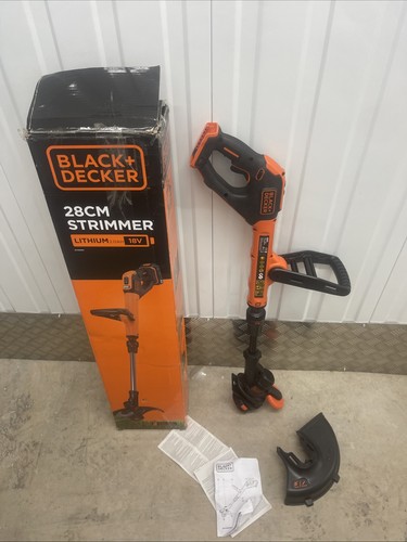 Black decker strimmer 25cm - black+,