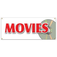 MOVIES BANNER SIGN theatre