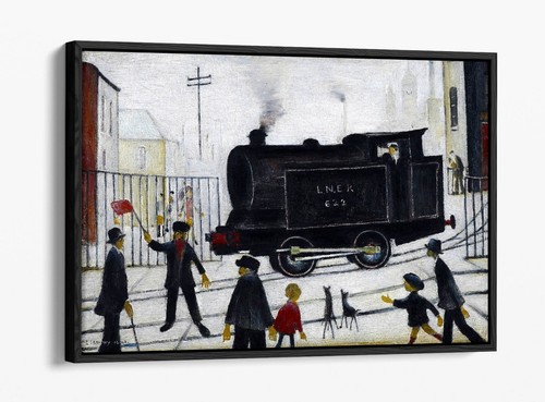 Level crossing lowry - crossing,, lowry-