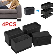 4pcs Heavy Duty Bed Risers