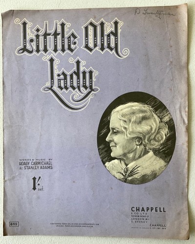 Vintage sheet music - vintage, music: