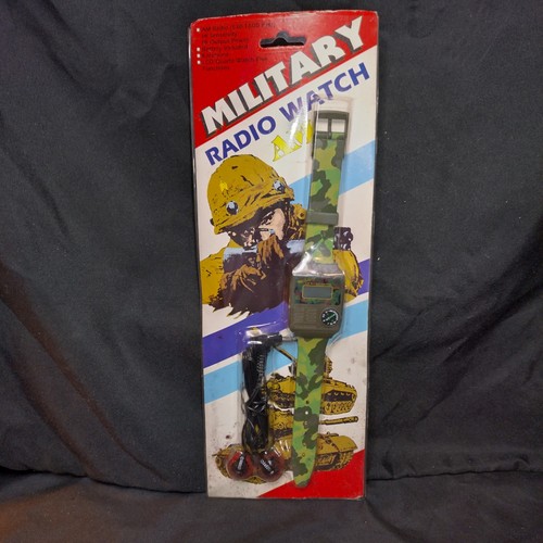 Vintage military radio watch - military,