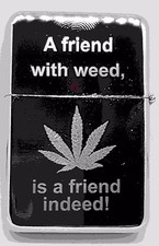 FRIEND WITH WEED WINDPROOF