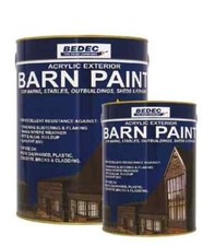 Bedec Barn Paint, Acrylic Exterior, All-In-One, Multi-Surface, High Resistance.