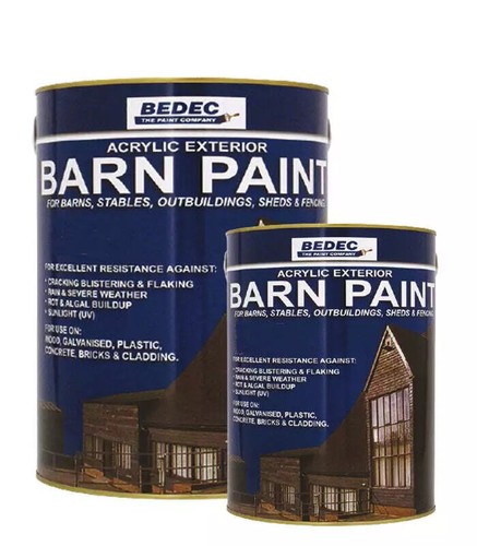Bedec barn paint acrylic - barn, paint,
