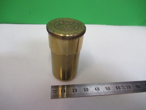 Antique empty brass can for - can,