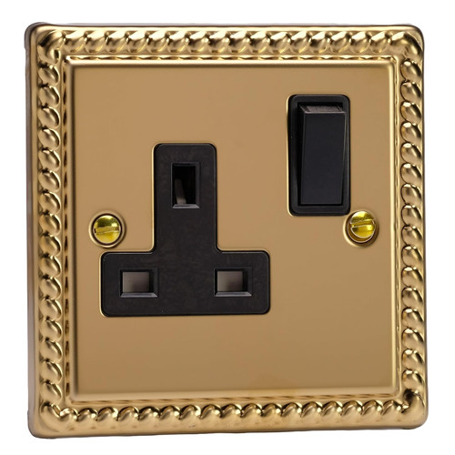 Gang 13 amp single - 1,