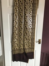 BROWN/GOLD KASHMIRI JAMAVAR