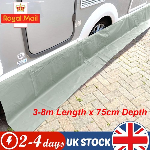 Caravan awning draught skirt - caravan,