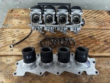 Ford Zetec Bike Carbs Conversion manifold ZX9R Silvertop Blacktop Mikuni