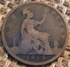 1865 VICTORIAN BUN/YOUNG HEAD