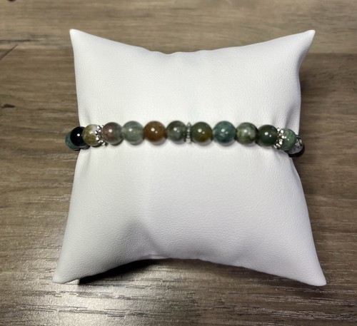 Natural indian agate - indian, stretch