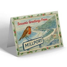 XMAS NOTELET - Millport - Fintry Bay - Vintage Design