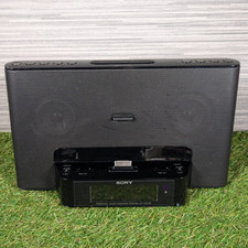 SONY ICF-DS15iP Dream Machine Audio Ipod Docking System - No Remote - Tested 