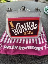New Helen Rochfort Wonka Bar silver clutch bag Novelty