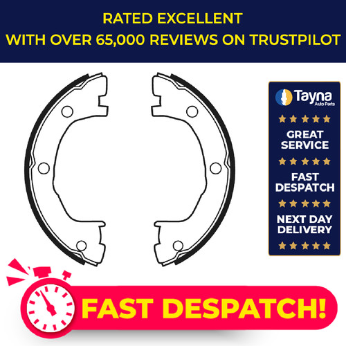 Brake shoes set fits renault - shoes,