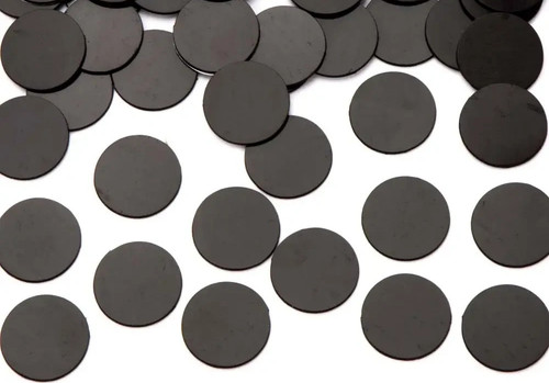 Large 25mm round - 25mm, self