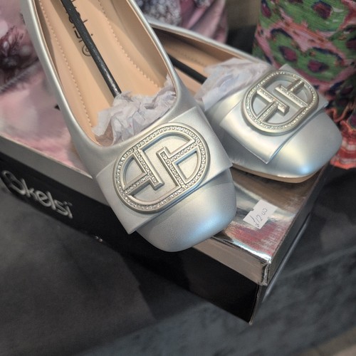 Women kelsi silver flat - silver,