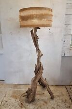 Driftwood floor Lamp, Rustic