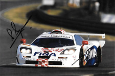 Steve Soper  SIGNED  BMW Motorsport McLaren GTR M1   Le Mans 24hrs  1997