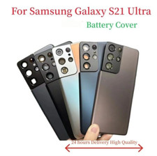 Samsung Galaxy S21 Ultra 5G Back Glass Rear Battery Cover & Camera Lens for S21u